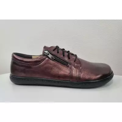 Kožené boty Mintaka - bordo