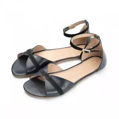 sandálky Petal regular black