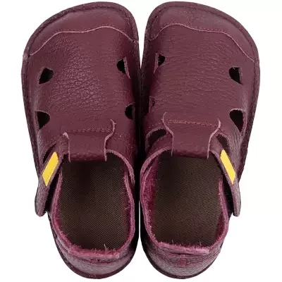 sandále Nido Leather Fig